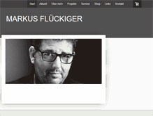 Tablet Screenshot of markusflueckiger.com